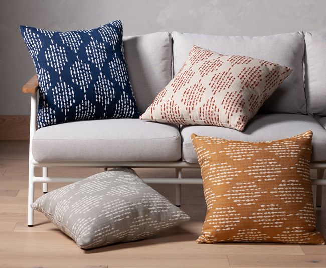 statement pillows for the outdoors