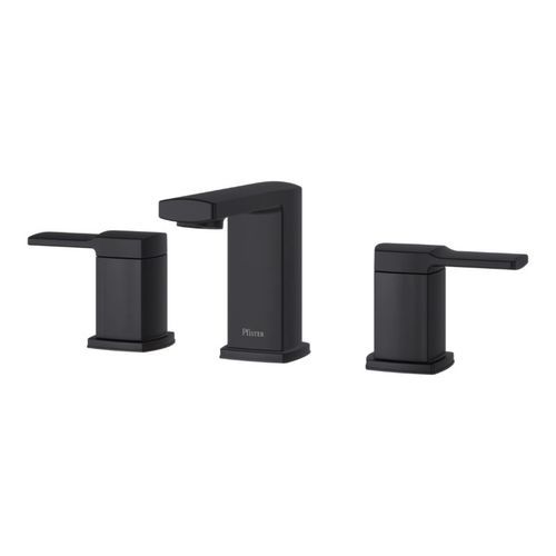 Pfister  Deckard Widespread Two-Handle Bathroom Faucets In Matte Black