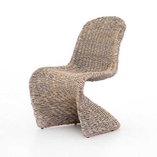 wicker dining chair