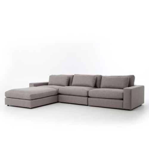 Four Hands  Bloor Sectional in Chess Pewter