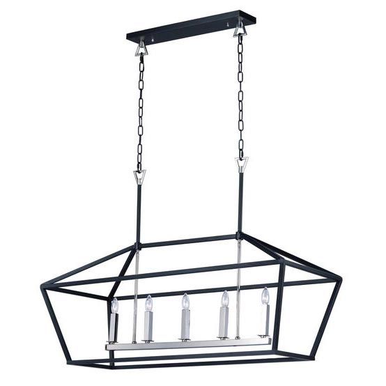 Modern farmhouse kitchen light Maxim Lighting  Abode 38.25