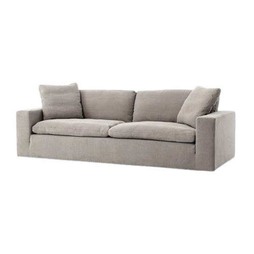 plume sofa heather