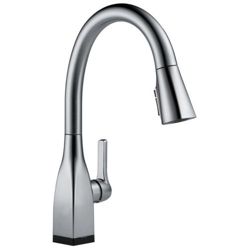 Delta  Mateo Pull-Down Kitchen Faucet in Arctic Stainless with Touch Control