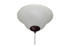 Basic-Max 13' 3 Light Ceiling Fan Light Kit in Oil Rubbed Bronze