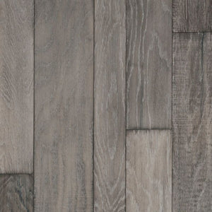 Cider Mill Oak Mixed Widths 3.25' 5' 6.5' and Lengths Up to 72' Steel Engineered Hardwood Plank Flooring 30 sq. ft.