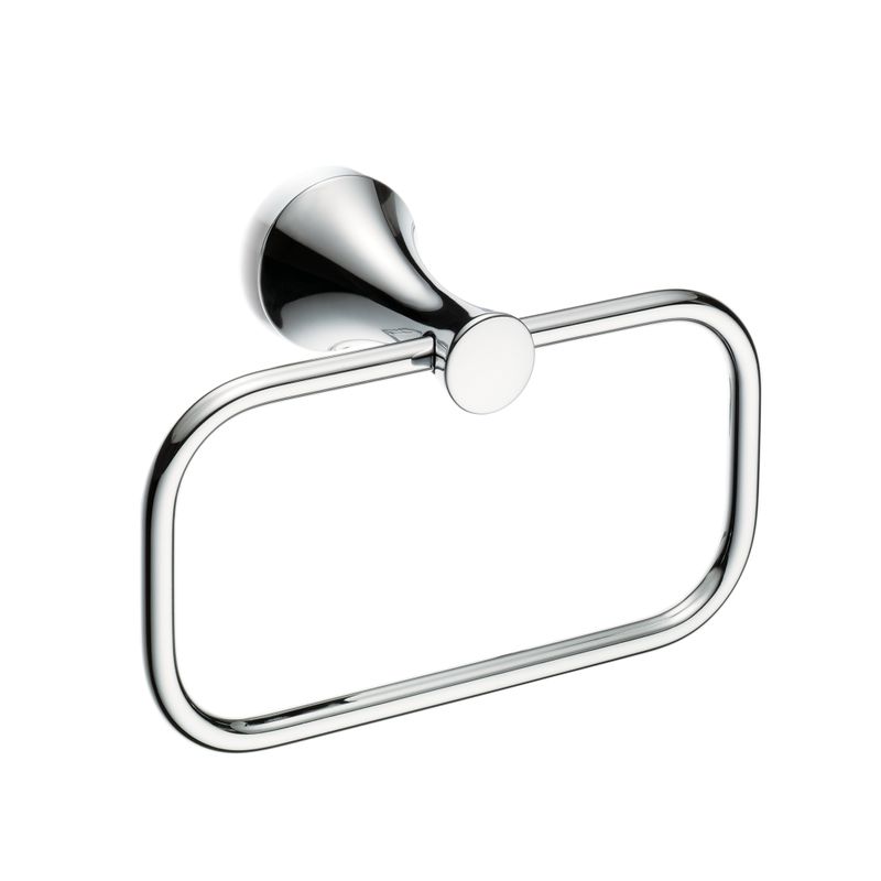 8.25' Towel Ring in Polished Chrome