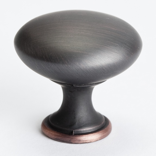 1.14" Wide Traditional Round in Oil Rubbed Bronze from Collection