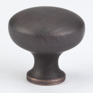 1.25' Wide Modern Transitional Round in Oil Rubbed Bronze from Premier Collection