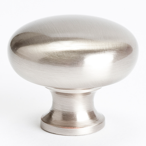 1.25' Wide Modern Transitional Round in Satin Nickel from Premier Collection