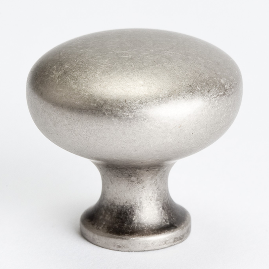 1.25" Wide Modern Transitional Round in Weathered Nickel from Premier Collection
