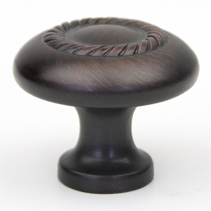 1.25' Wide Traditional Modern Round in Oil Rubbed Bronze from Select Collection