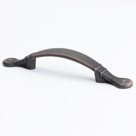 5.56" Modern Traditional Arch Pull in Oil Rubbed Bronze from Select Collection