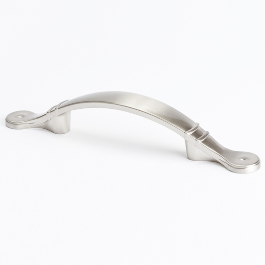 5.56" Modern Traditional Arch Pull in Satin Nickel from Select Collection