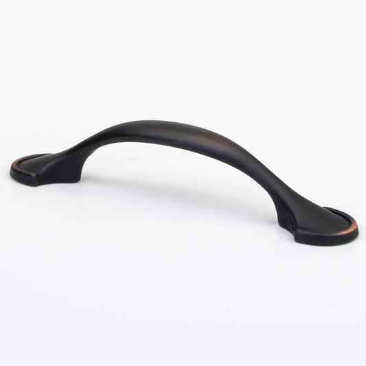 4.63" Traditional Modern Arch Pull in Rubbed Bronze