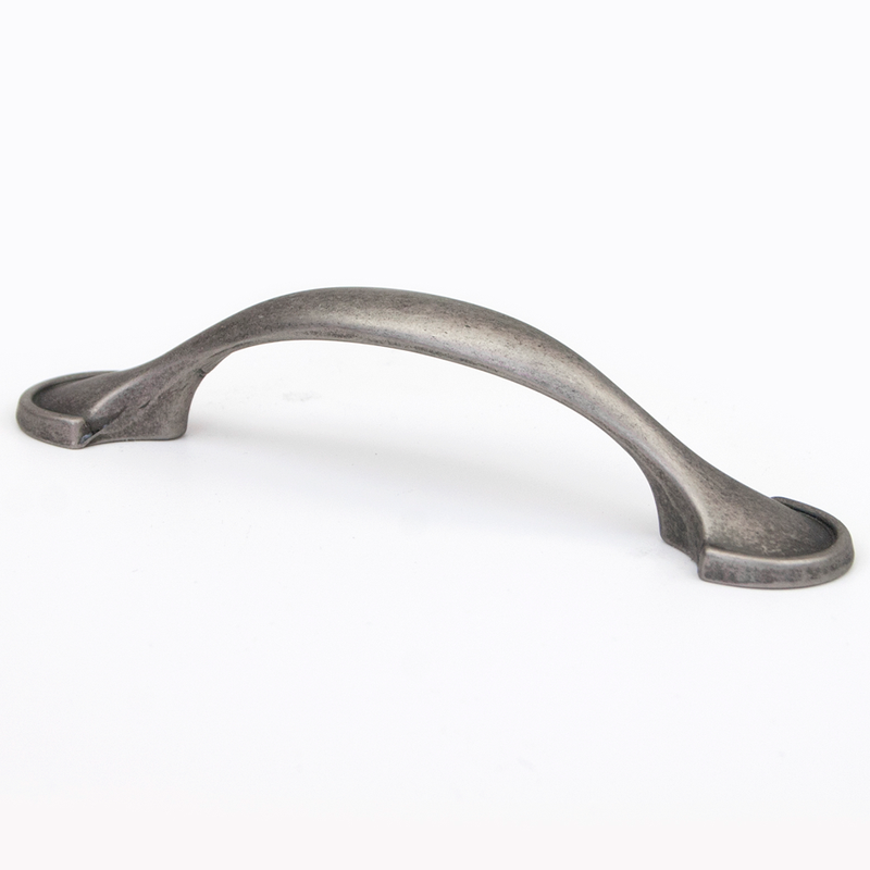 4.63' Traditional Modern Arch Pull in Weathered Nickel