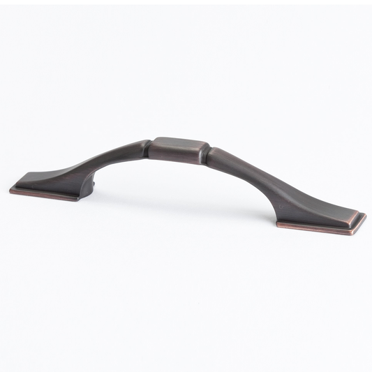 4.88" Traditional Modern Square Arch Pull in Oil Rubbed Bronze