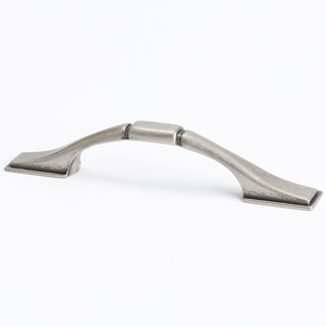 4.88' Traditional Modern Square Arch Pull in Weathered Nickel