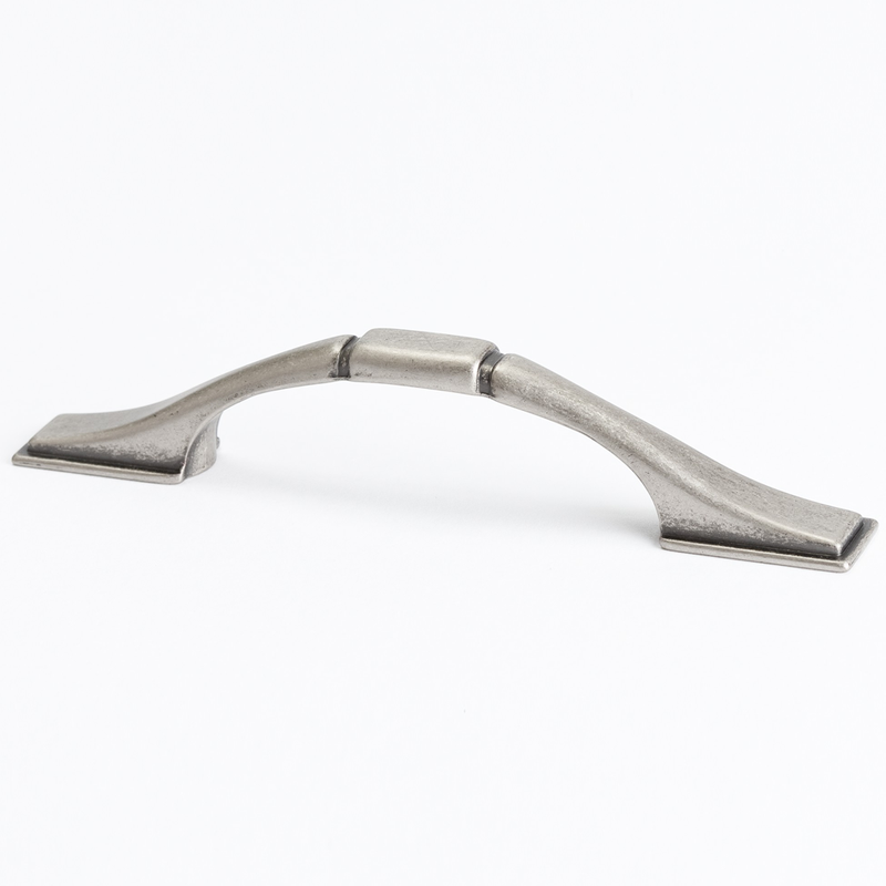 4.88' Traditional Modern Square Arch Pull in Weathered Nickel