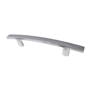 6.2' Contemporary Transitional Arch T-Bar in Polished Chrome from Select Collection