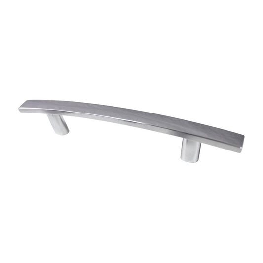 6.2" Contemporary Transitional Arch T-Bar in Polished Chrome from Select Collection