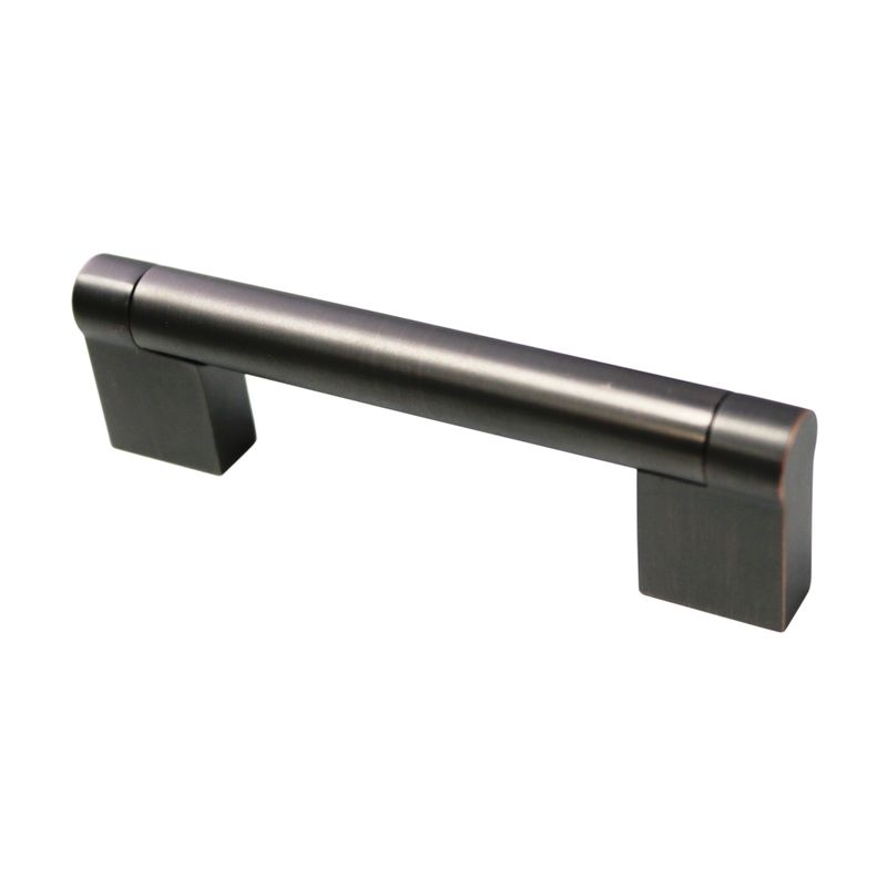 4.11' Contemporary Square Bar Pull in Oil Rubbed Bronze from Premier Collection