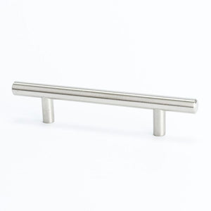 6.13' Contemporary Bar Pull in Satin Nickel from Commercial Collection