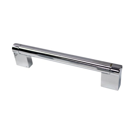 5.39" Contemporary Square Bar Pull in Polished Chrome from Premier Collection