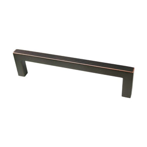 5.41' Modern Transitional Square Bar Pull in Oil Rubbed Bronze from Premier Collection