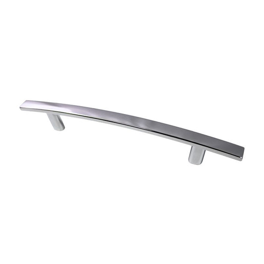 7.72" Contemporary Transitional Arch Pull T-Bar Pull in Polished Chrome from Select Collection