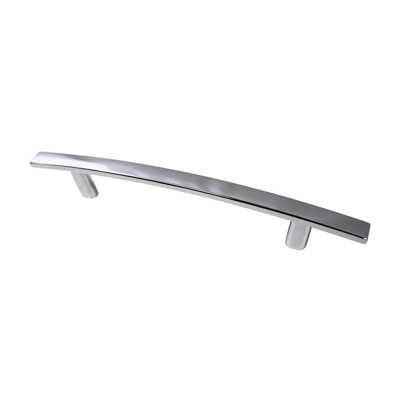 7.72' Contemporary Transitional Arch Pull T-Bar Pull in Polished Chrome from Select Collection