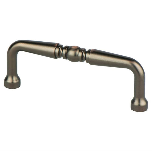 3.38" Traditional Spindle Pull in Oiled Bronze from Advantage One Collection