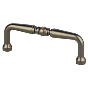 3.38' Traditional Spindle Pull in Oiled Bronze from Advantage One Collection