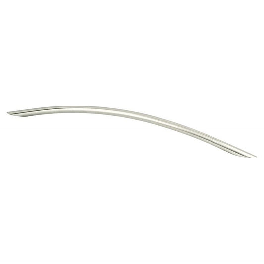 13.25" Contemporary Wire Curved Pull in Brushed Nickel from Advantage Plus Collection