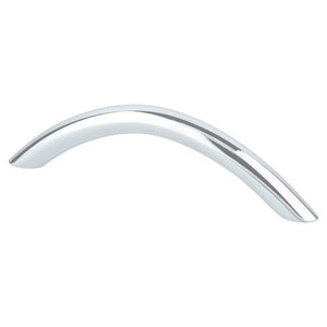 4.5' Contemporary Curved Wire Pull in Polished Chrome from Advantage Plus Collection