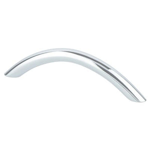 4.5' Contemporary Curved Wire Pull in Polished Chrome from Advantage Plus Collection