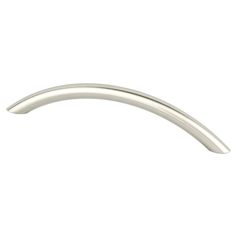 6' Contemporary Curved Wire Pull in Brushed Nickel from Advantage Plus Collection