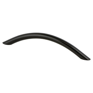 6' Contemporary Curved Wire Pull in Matte Black from Advantage Plus Collection