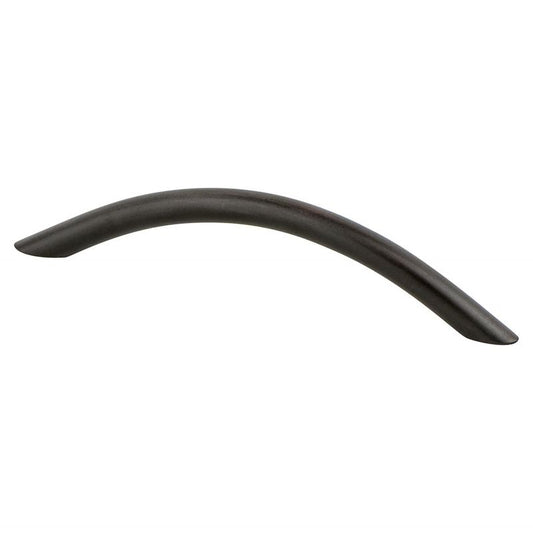 6" Contemporary Curved Wire Pull in Verona Bronze from Advantage Plus Collection