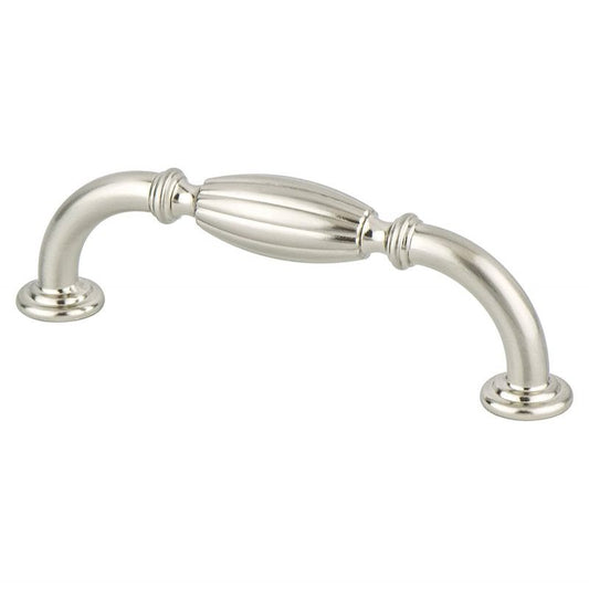 4.25" Traditional Barrel Pull in Brushed Nickel from Advantage Plus Collection