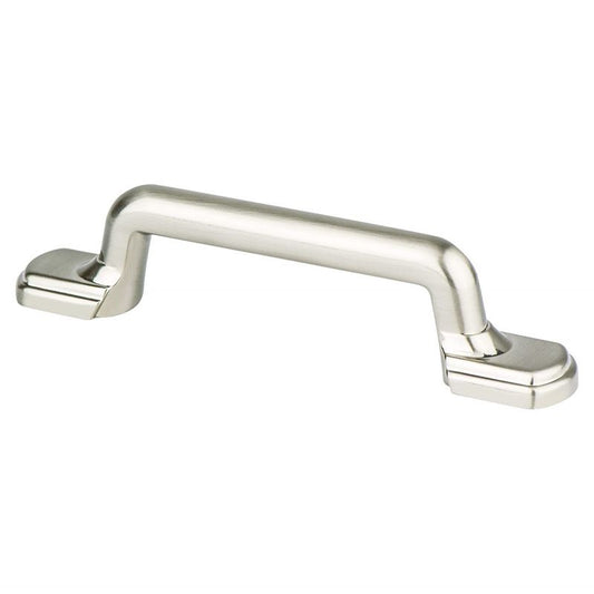 4.5" Traditional Square Bar Pull in Brushed Nickel from Advantage Plus Collection
