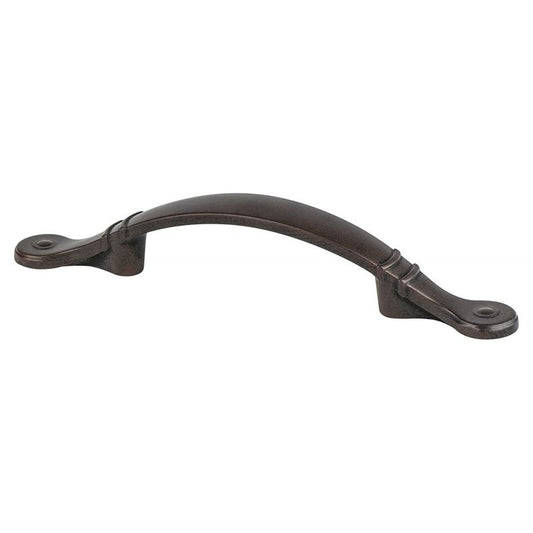 5.5" Traditional Roped Pull in Rust Glaze from Advantage Plus Collection