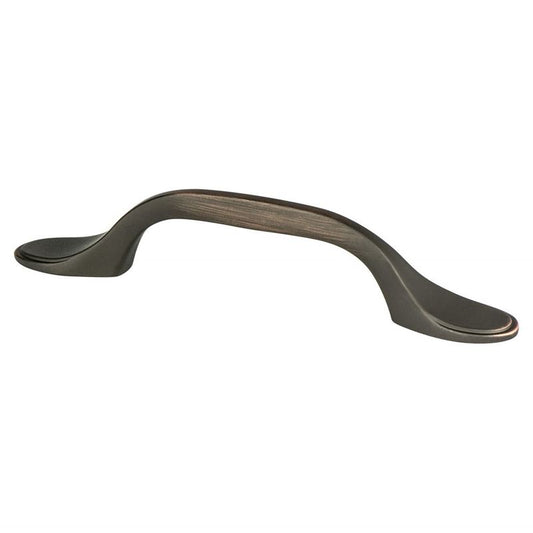 5" Transitional Modern Flat Round Pull in Verona Bronze from Advantage Plus Collection