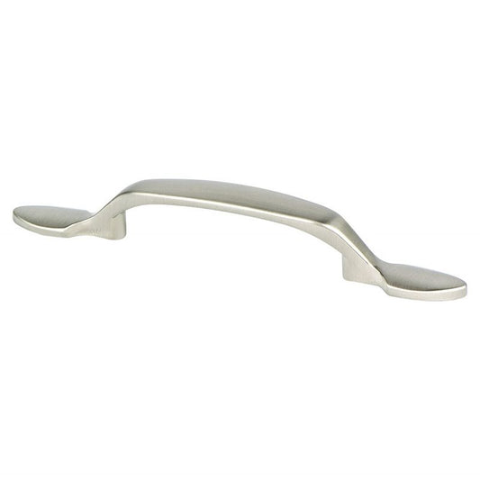 5.75" Transitional Modern Spade Pull in Brushed Nickel from Advantage Plus Collection