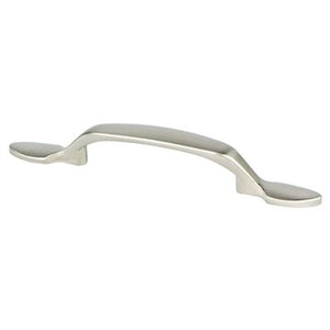 5.75' Transitional Modern Spade Pull in Brushed Nickel from Advantage Plus Collection