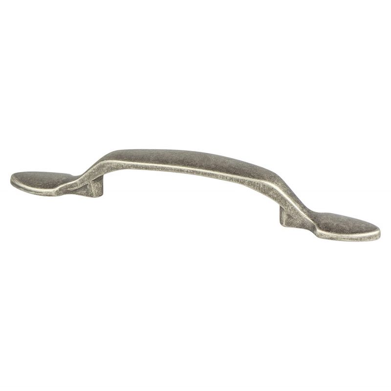 5.75' Transitional Modern Spade Pull in Weathered Nickel from Advantage Plus Collection