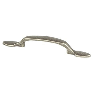 5.75' Transitional Modern Spade Pull in Weathered Nickel from Advantage Plus Collection