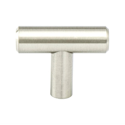 0.44" Wide Transitional Modern Classic T-Bar in Brushed Nickel from Advantage Plus Collection
