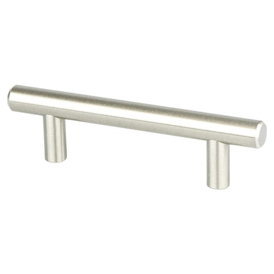 4.56" Contemporary T-Bar Pull in Brushed Nickel from Advantage Plus Collection