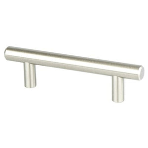 4.56' Contemporary T-Bar Pull in Brushed Nickel from Advantage Plus Collection