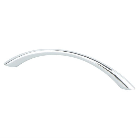 5.81" Contemporary Tapered Arch Pull in Polished Chrome from Advantage Plus Collection